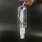 Spray Bottle 30ml Plastic Spray Bottle Wholesale 30ml 50ml 60ml Plastic Spray Hook Sanitizer Bottle With Hook Keychain