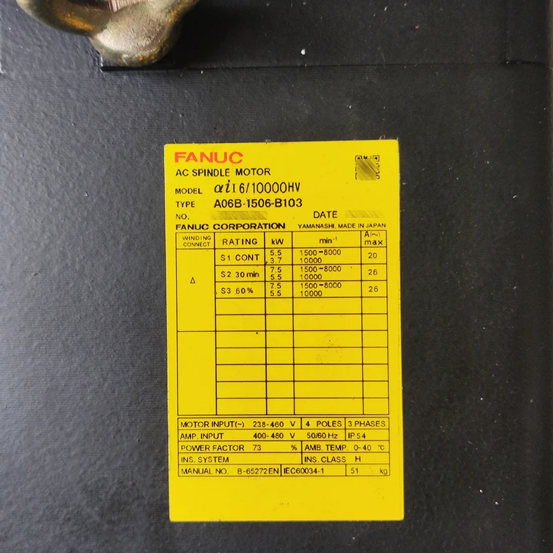Quạt Động Cơ Trục Chính A06B-1506-B103 Cho Máy Cnc