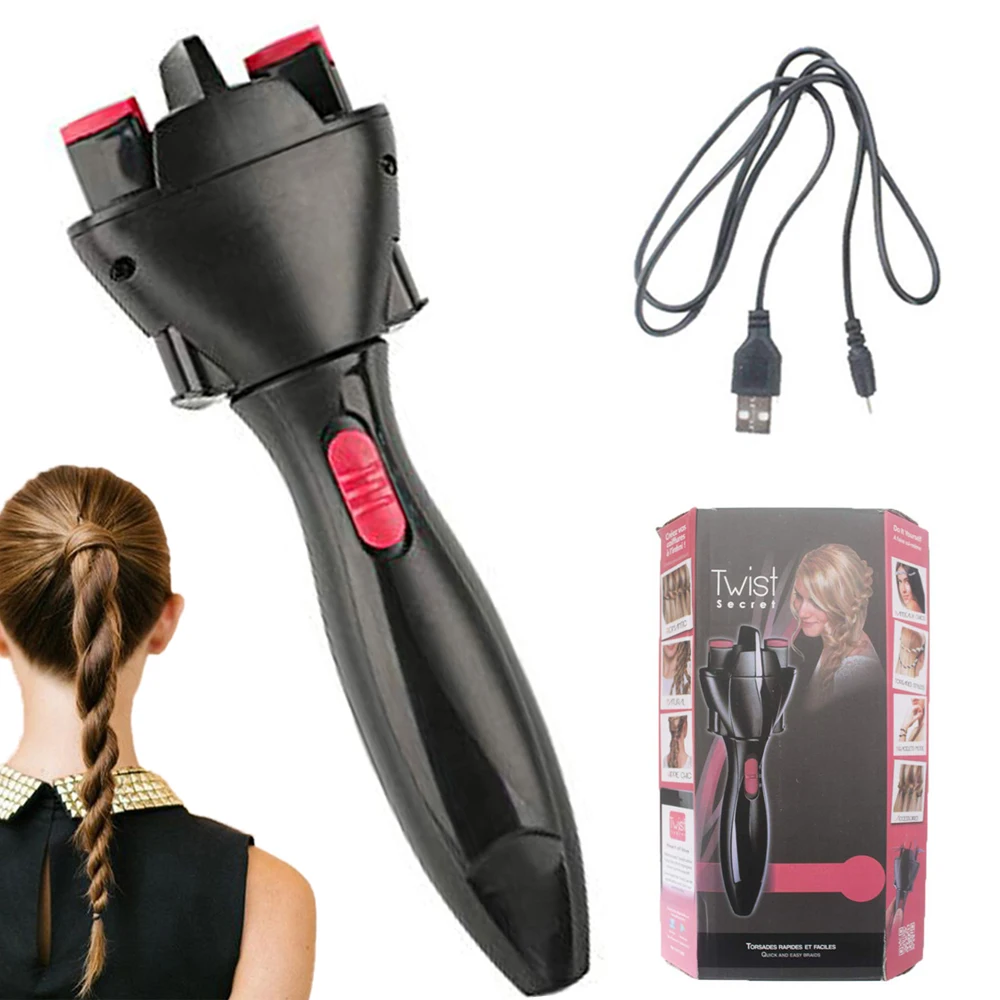 Gift Automatic Hair Twister Braider Usb Electric Hair Braiding Machine  Magic Twister Roller Styler Bun Maker Hair Twist Tool - Buy Gift Hair Tools,Hair  Tool Twist,Hair Extension Tools Product on Alibaba.com