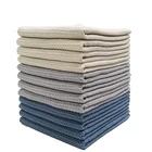 Towel Kitchen Custom Microfiber Waffle Glasscleaning Cloth Towel Quick Dry Soft Durable Kitchen Cleaning Towel