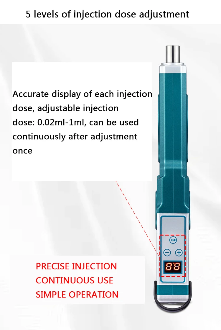 Ручка впрыски сыворотки горячего заполнителя Derma ампулы Needleless продажи электрического Hyaluronic кисловочная 4