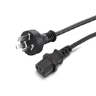 High Quality Good Price SAA Approved Argentina 3 Pin Plug To IEC C13 Power Cords For Home Appliance