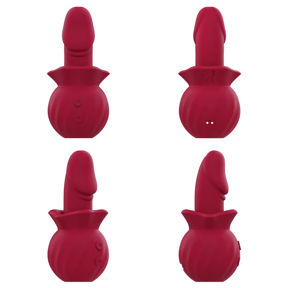 3-in-1 USB Powered Gspot Clitoral Vibrator with Sucking Dildo 3 Sucking 10 Wiggling 10 Vibrating Sex Toys for Women