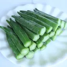 Frozen Okra Frozen New Arrival Bulk IQF Frozen Vegetables Okra With Stem