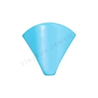 Stone Gems Natural Agate Stone Sector Shape Gems For Jewelry Making