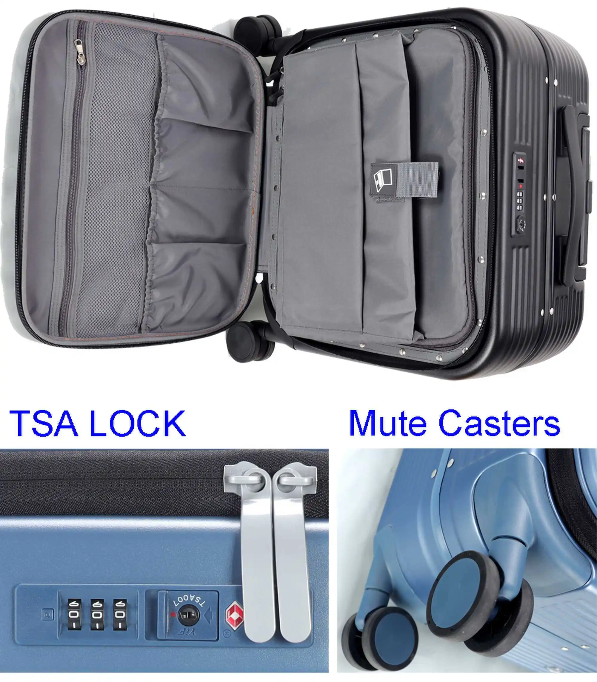 18 Inch Cabin Trolley Luggage Carry On High Quality Suitcase Buy