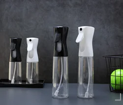 200/300/500ML Portable BBQ Kitchen Plastic Glass Olive Oil Sprayer for Cooking Vinegar Oil Spray Bottle