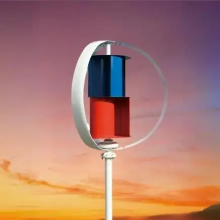 High Efficiency 5-Blade HAWT Wind Turbine Lightweight Durable Die-Cast Aluminum Smart Tracking Technology for Generation Wind details