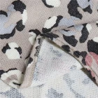 Satin Pattern Scarf Customized Printing Leopard Modern Satin Edge Wool Scarves
