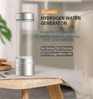 Water Generator Gas FQ-04 2020 3 In 1 240ml Portable Electrolysis Water Ionizer Generator With Inhalation Gas Equipment
