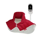 Pad Heat Therapy 1.5lb Weighted Heating Pad For Soothe Neck Shoulders Muscle Tension And Soreness Winter Warmer