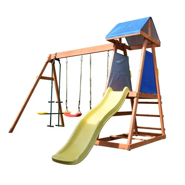 swing slide and glider set