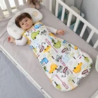 Organic OEKO Knit Envelope Winter Newborn Organic Cotton Kids Pajama Stroller Baby Sleeping Bags