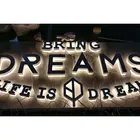 Number Led Sign Backlight Number Led Logo Signs Customize Company Decor
