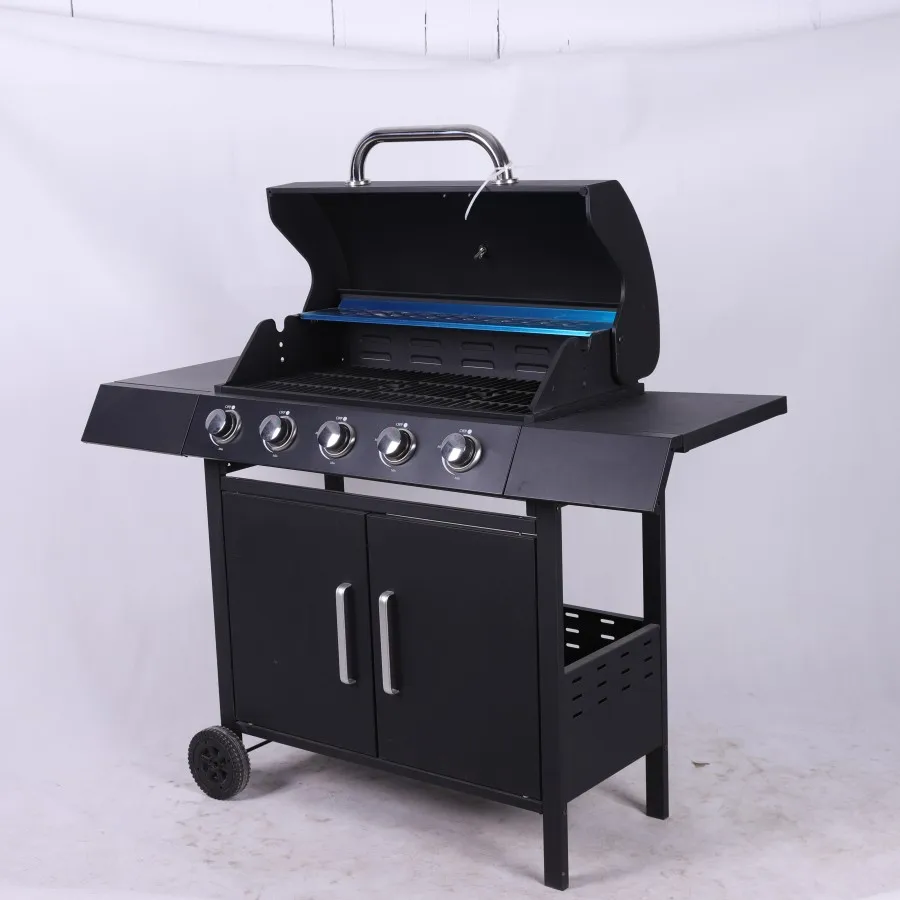 Easily Assembled Outdoor Folding Table Smoker Top Roaster Gas Charcoal Bbq Propane Grill for Picnic manufacture