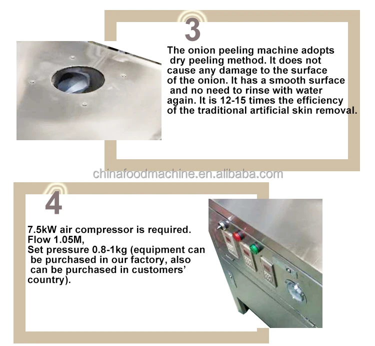 New Design Dry Small Onion Shallot Peeling Cutting Machine Red Onion Peel Machine manufacture
