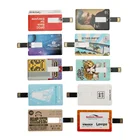 Card Usb 1gb 16gb Wholesale Promotional Slim Business Credit Card Usb Flash Drive 512mb 1gb Print Your Photo Card Usb Stick 128mb 8gb 16gb 32gb