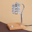 Loq Moq Wood Candle Warmers Christmas Crystal Wax Warmer Lamp 2 Buyers