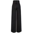 Dance Professional Adult Women Latin Dance Pants Black Red DA779