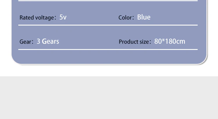 Portable Heating Electric Blanket, USB, others - detail 28