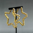 Gold Hoop Earrings New Simply Stylish Jewelry Cheap Price And High Quality Gold Hoop Earrings For Ladies