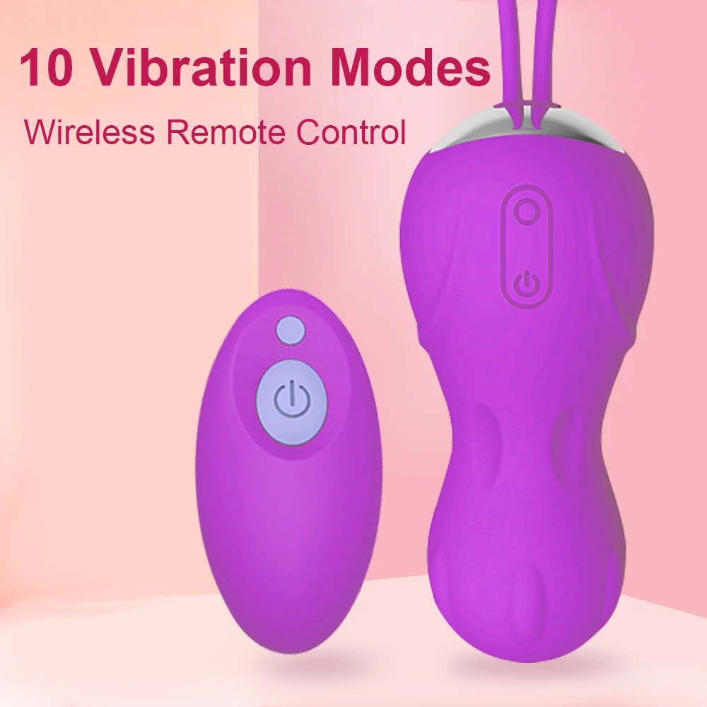 Wireless Remote Control Wearable Vibrating Sex Dildo Egg Vibrator