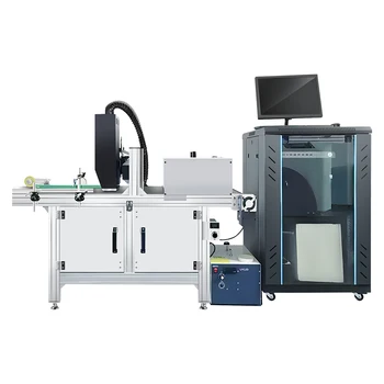 Kelier Price Tag High Stability Industrial Automatic UV Inkjet Printing System label UV Jet Printer for QR Code Packaging