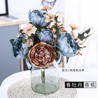 Flower Floral Arrangement New Arrival Silk Peony Bouquet Vintage Artificial Peonies Bouquet Flower