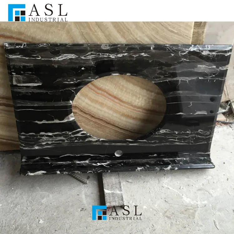 Factory direct cheap price natural china marmore black and white dragon silver portoro/potoro Italy marble slab
