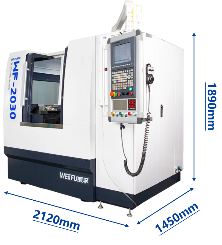 product new high precision weifu cnc grinding machine wf 2030 for metal nozzle processing with taiwa control system 1 year warranty-2