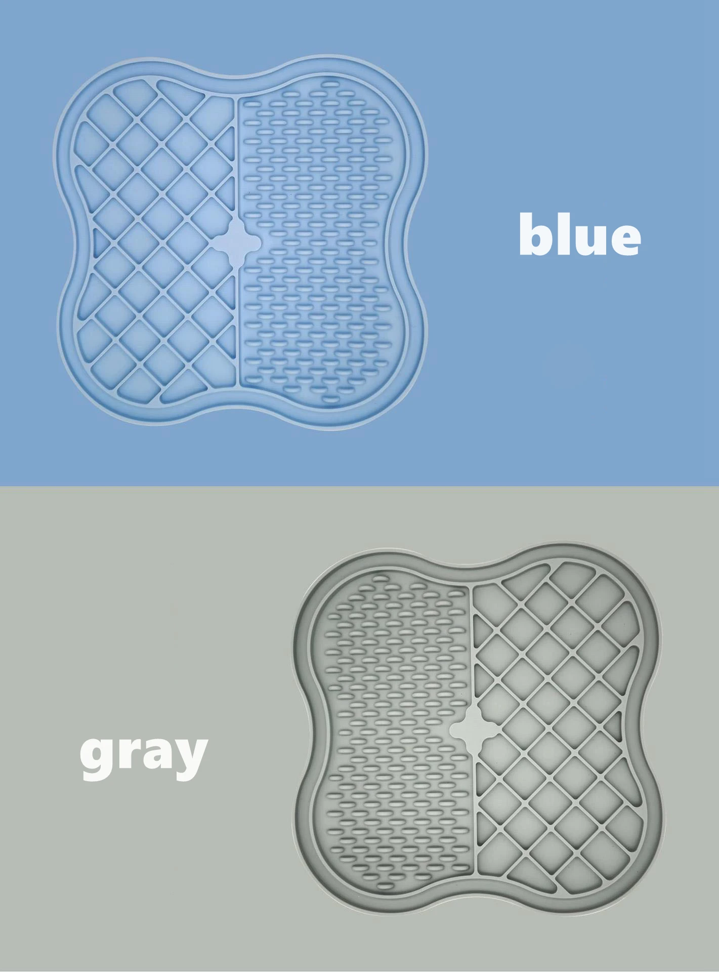Wholesale Silicone Supplies Anxiety Relief Customized Slow Feeder Dog Cat Licking Mat Silicone Dog Lick Mats Pet Lick Pad
