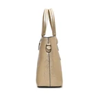 Pu Purses High Quality Flower Vase Pattern Pu Leather Ladies Bags And Purses Tote Handbag Sets 6 Pieces