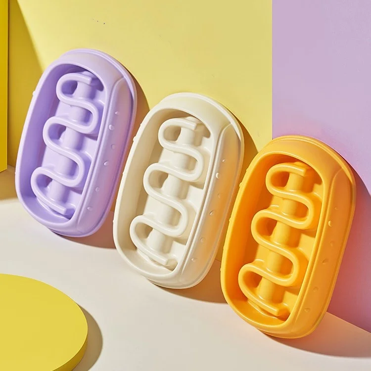 New Hot Dog Shape Pet Slow Food Bowl Anti-choking Stomach protection Dog Bowl Pet Products supplier