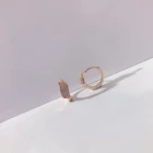 Earrings Earring Earrings 2022 New Style High Quality Earrings Sample C Pure 18K Real Gold Earring