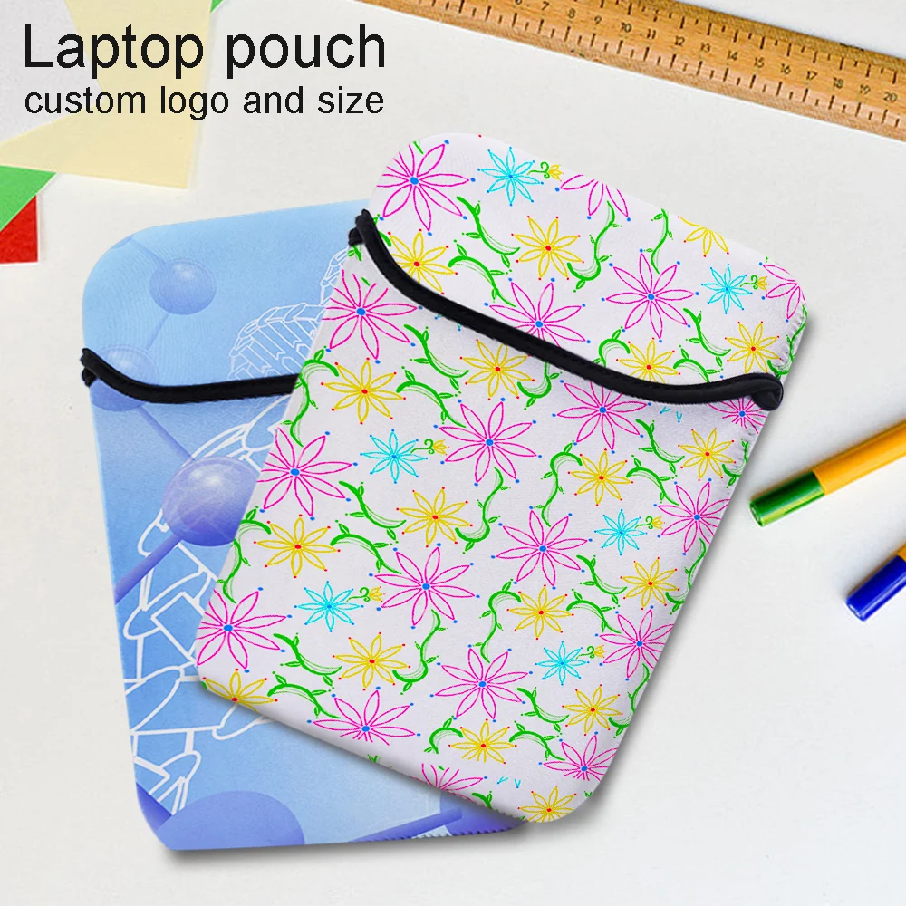 Laptop Pouch 11 13 Inch Cute Slim Soft Customized for Kids School Tablet Sleeve factory