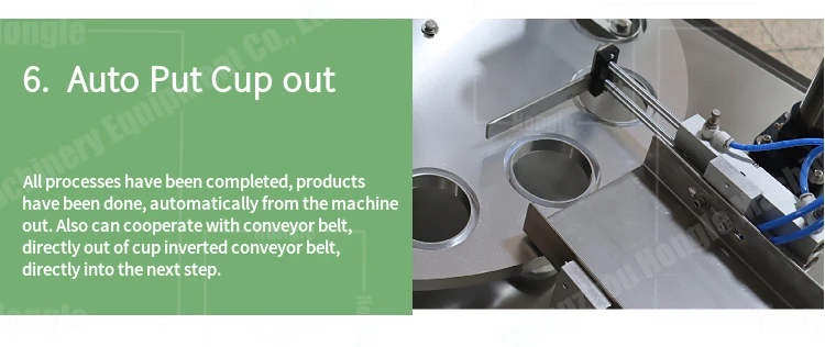 New Design Cream Essential Oil Filling Hydraulic Making Package Seal Cup Sealing Machine in Pakistan supplier
