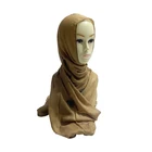 Embroider Scarf The Scarf Hot Wholesale Embroider Flora Shawl Muslim Hijab Women Head Scarf