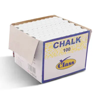 Factory Cheap Wholesale 100 Pcs Chalk White and Color School Blackboard Chalk