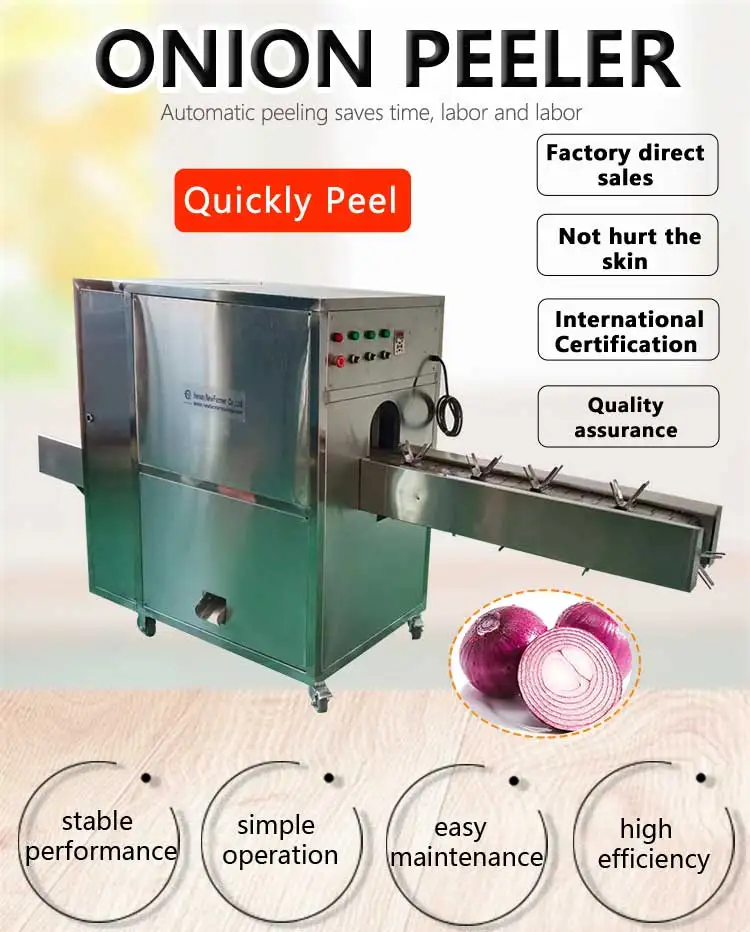 Automatic Used White Spring Peeling Machine Finis Topnotch Onion Peeler supplier