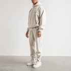 Sets Custom Logo Cotton Vintage Oversized Elasticated Tracksuits Washed Sweatsuits Unisex Sets Jogger Men Sweatsuit