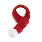 Pattern Weave Pattern 6 Colors Pet Christmas Scarf