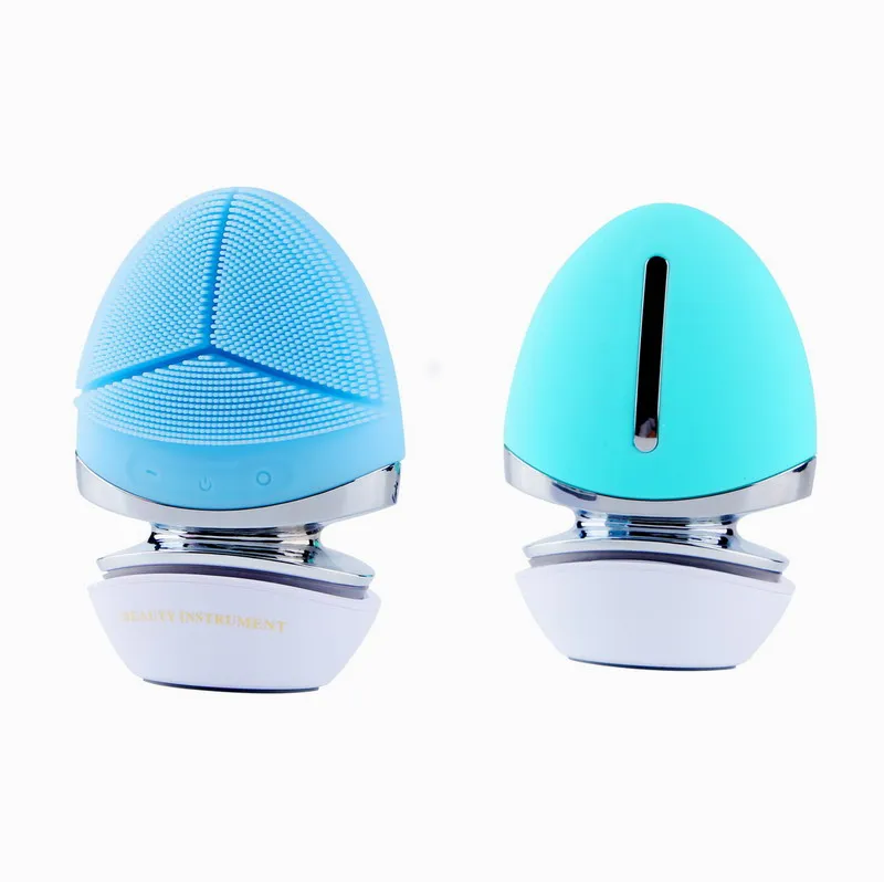 Sonic Facial Cleansing Brush Made With Ultra Hygienic Soft Silicone