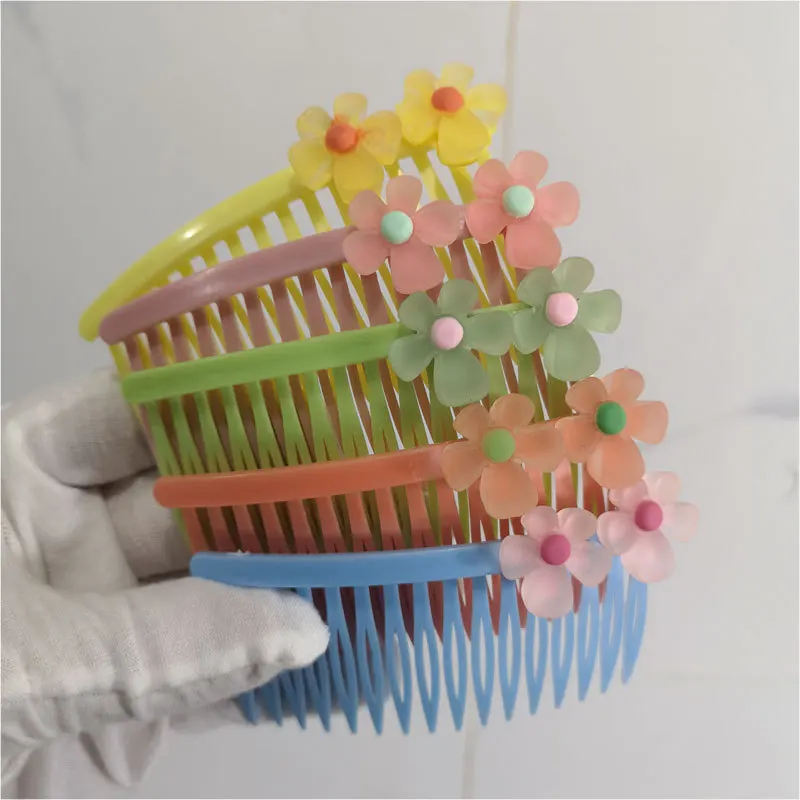 Accessories Hair Accessories Decorative Combs Custom resin hair comb 