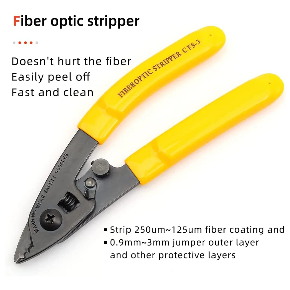 In Ftth Fiber Optic Tools Kit With Cleaver Optical Power Meter