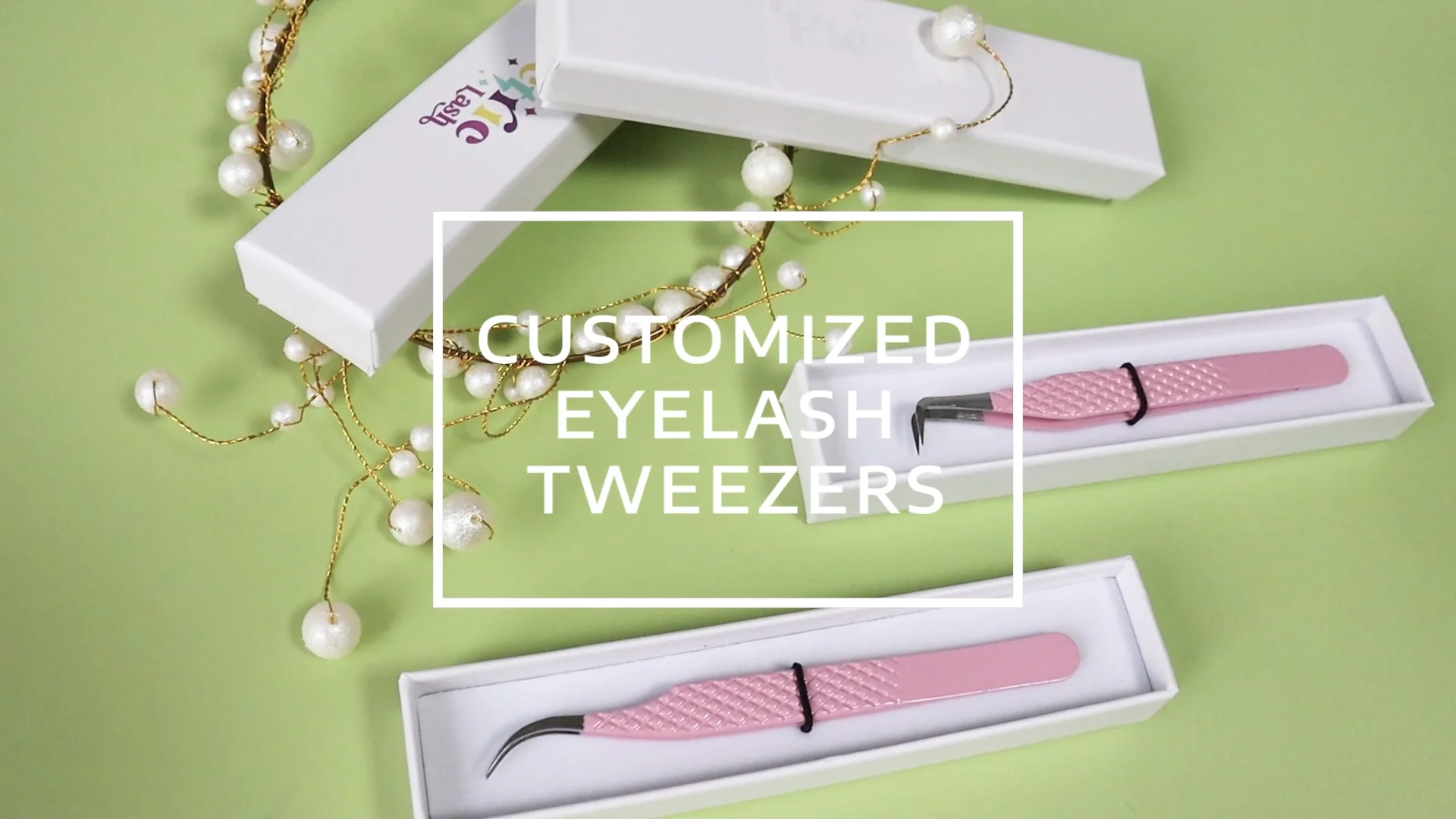 Wholesale Best Selling Volume Eyelash Tweezers Fiber Tip Tweezer