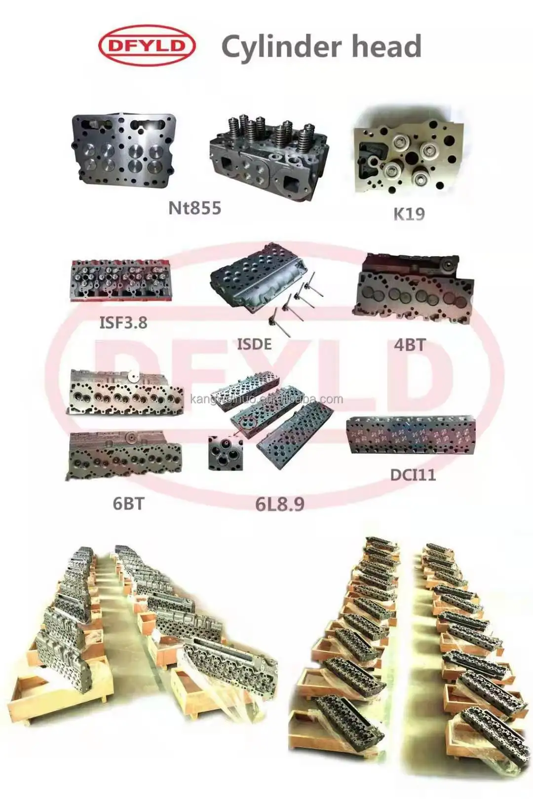 Wheel-type loader 910 G926 Diesel Engine Cylinder Head 9N0320 9N0275