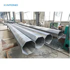 Used Lot Street Pole 6M -12M Used Parking Lot Galvanized Steel Street Light Poles