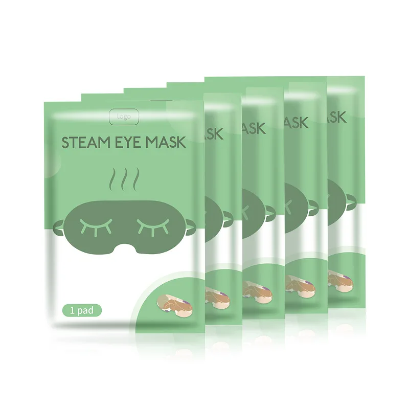 Wholesale Disposable Heated Eye Warmer Steam Eye Mask Memory Foam Cotton for Home Use Sleep Light Blocking Eye Protection Patch