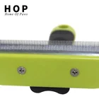 Cleaning Pet Tool Factory Wholesale LOW MOQ 4 Sizes Self Cleaning Pet Dog Deshedding Tool