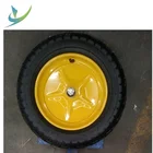 Tyres For Tyre Tire Wheel Hot Wheels Rubber Tyres 14 Inch Solid Rubber Wheel For Wheelbarrow White Rubber Wheel